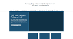 Desktop Screenshot of opustechnical.com
